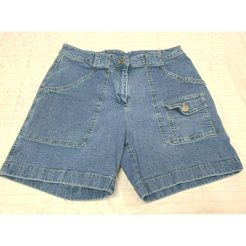 J JILL STRETCH WOMENS JEANS SHORTS SIZE 4
